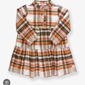 Ruffle Butts Henley tiered dress. 6-12 months.